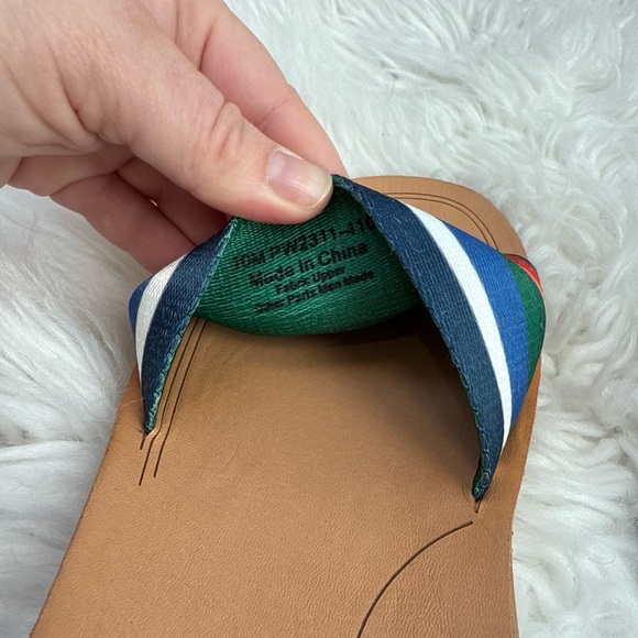 Pendleton Crater Lake National Park Slides Navy Rainbow NEW With Box! - Picture 6 of 6